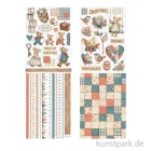 Artikelbild 3 des Artikels “Stamperia Washi Pad - Family, 8 Blatt, A5 “