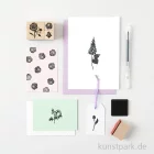 Artikelbild 3 des Artikels “Stempelset - Blumen, 9 Holzstempel + Stempelkissen “