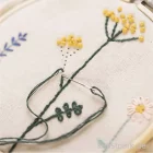 Artikelbild 3 des Artikels “Sticken Lernset mit Garn, Stickrahmen und Zubehör “