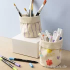 Artikelbild 3 des Artikels “Stoffkörbe, Baumwolle, Natur, Höhe 14,5 cm, Durchmesser 9 cm, 2 Stück “