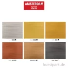 Artikelbild 3 des Artikels “Talens AMSTERDAM Acrylfarben Set mit 6 x 20 ml - Metallicfarben “