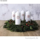 Artikelbild 3 des Artikels “Transferfolie Adventszahlen, 1-4, Rot, je 2,8-3,3 cm, 1 Bogen “