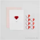 Artikelbild 3 des Artikels “Wabenpapier Sticker - Herzen, Rot “