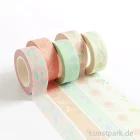 Artikelbild 3 des Artikels “Washi Tape Set - Blumen, Pastell, 5 Stück, je 10 m “