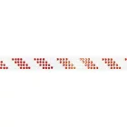 Artikelbild 3 des Artikels “Washi Tape - Strass-Perlen, Stripes, Rot, Weiß, 1,9 x 50 cm “