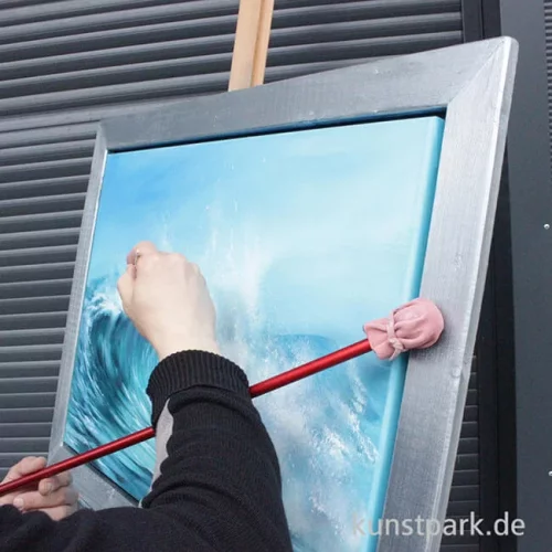 Artikelbild 3 des Artikels “Malstock mit Lederknauf “