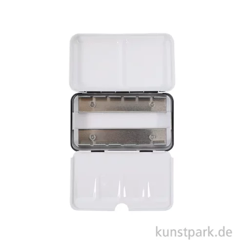 Artikelbild 3 des Artikels “Aquarell-Leerkasten aus Metall für 12 halbe oder 6 ganze Näpfe “