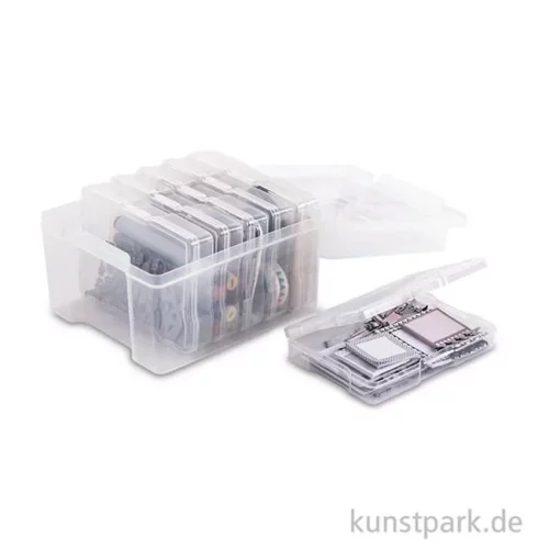 Artikelbild 3 des Artikels “Aufbewahrungsbox mit 6 Innenboxen, 210 x 185 x 140 mm “