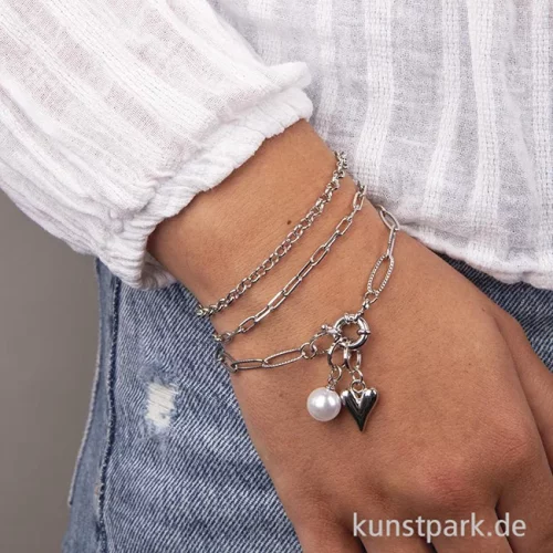 Artikelbild 3 des Artikels “Schmuck Bastelset Armbänder Click + Match, Silber “