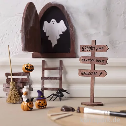 Artikelbild 3 des Artikels “Bastelset Halloween-Tür mit viel Zubehör “
