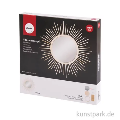 Artikelbild 3 des Artikels “Bastelset Sonnenspiegel klein - 32 cm, Spiegel 15 cm “