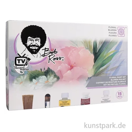 Artikelbild 3 des Artikels “Bob Ross - Blumen Malset mit viel Zubehör “
