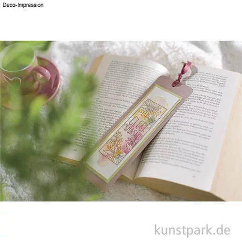 Artikelbild 3 des Artikels “Butterer Stempel - Blütenmeer-Glückwunsch, 4 x 11 cm “