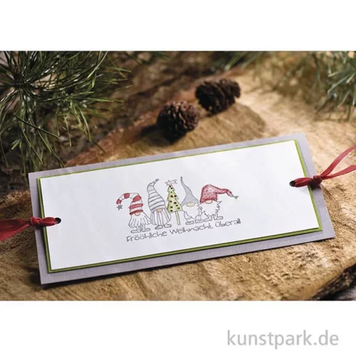 Artikelbild 3 des Artikels “Butterer Stempel - Es wichtelt, Holz, 6 x 10 cm “