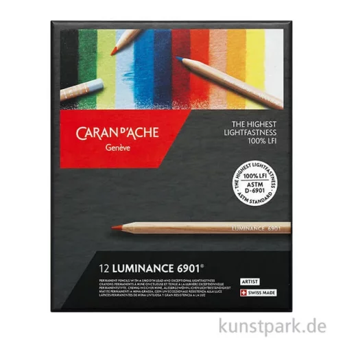 Artikelbild 3 des Artikels “Caran d'Ache - Luminance 6901, 12 Farbstifte im Set “