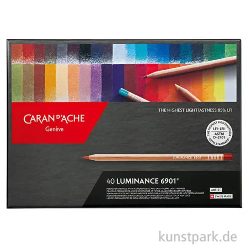 Artikelbild 3 des Artikels “Caran d'Ache - Luminance 6901, 40 Farbstifte im Set “