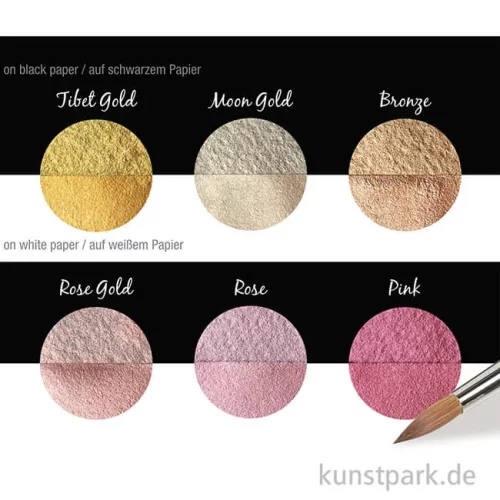 Artikelbild 3 des Artikels “COLIRO Pearl Colors - 6 Perlglanzfarben im Metallkasten, Vintage “