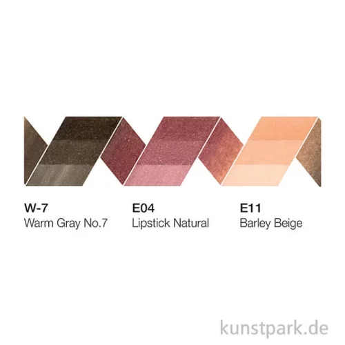 Artikelbild 3 des Artikels “COPIC ciao Set - 3er Warm Palette “