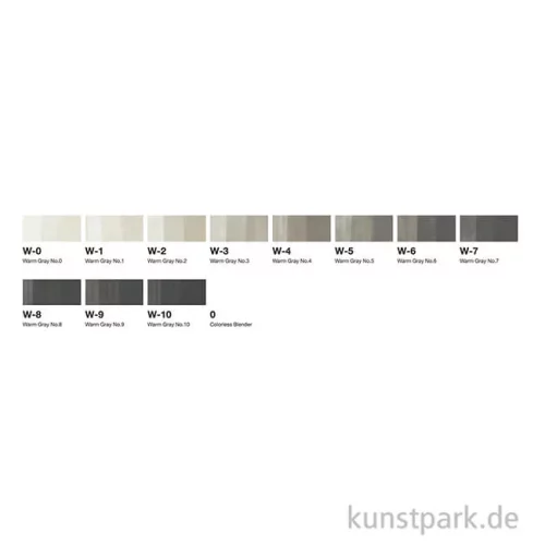 Artikelbild 3 des Artikels “COPIC Marker Set 12er - Grau WG “