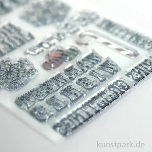Artikelbild 3 des Artikels “CraftEmotions Clear Stamps - Christmas Sprüche, DIN A6 “