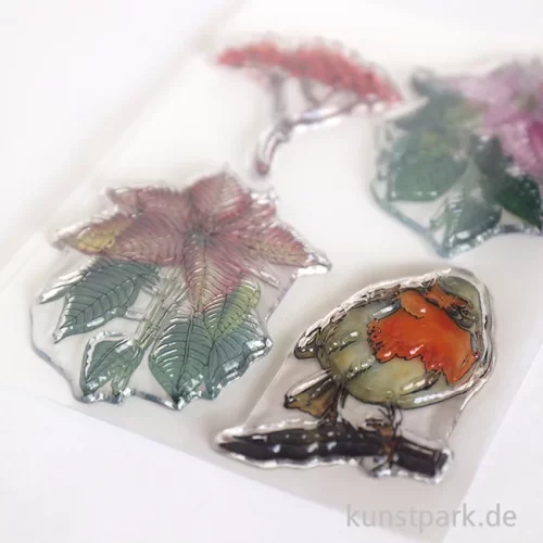 Artikelbild 3 des Artikels “CraftEmotions Clear Stamps - Weihnachtsstern, DIN A6 “
