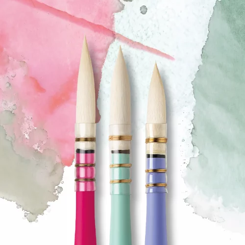 Artikelbild 3 des Artikels “da Vinci PRETTY ART Aquarellpinsel Set mit 3 Sonderfarben “