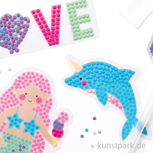 Artikelbild 3 des Artikels “Diamond Painting Set - Sticker, Mermaid “