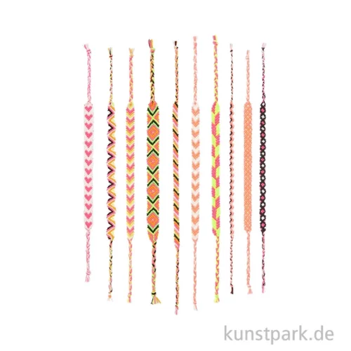 Artikelbild 3 des Artikels “DIY Freundschaftsarmbänder Set, Neon Colours, 10 x 8 m Garn “