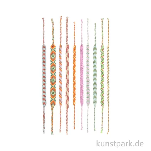 Artikelbild 3 des Artikels “DIY Freundschaftsarmbänder Set, Neon Mix, 10 x 8 m Garn “