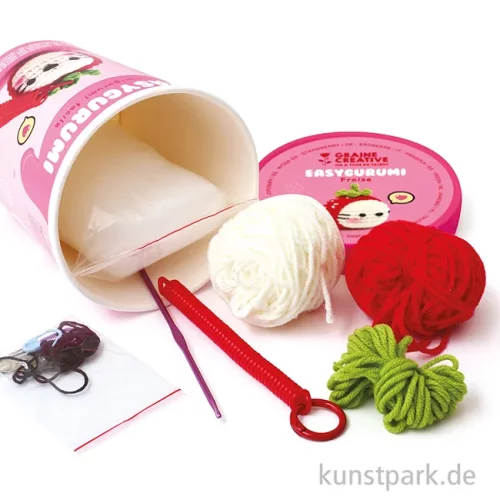 Artikelbild 3 des Artikels “DIY Häkelset - Easygurumi Kit, Erdbeere “