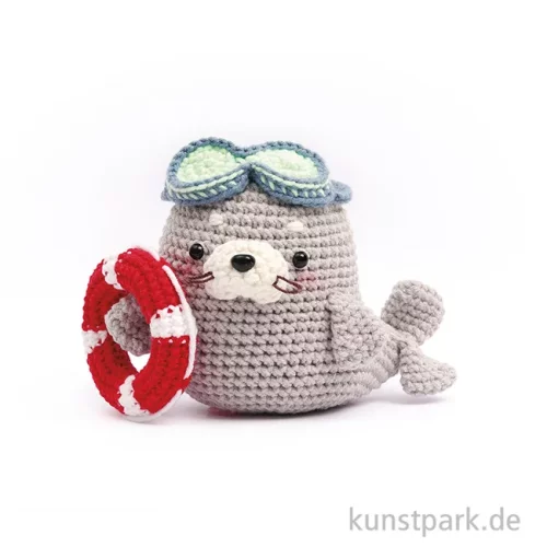 Artikelbild 3 des Artikels “DIY Häkelset - Robbe Amigurumi Kit “