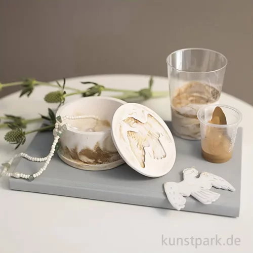 Artikelbild 3 des Artikels “DIY Set - Dose mit Deckel gießen, Resin, Beige, Creme “
