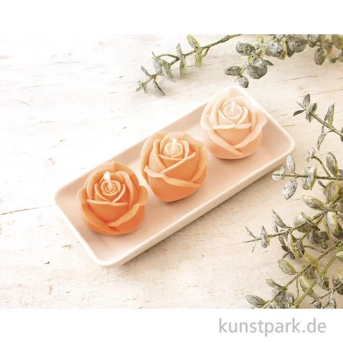 Artikelbild 3 des Artikels “DIY Set - Kerzen Blumen Trio mit Keramikschale “
