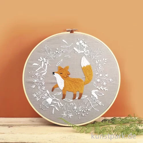 Artikelbild 3 des Artikels “DIY Stickset - Fuchs Embroidery Kit “