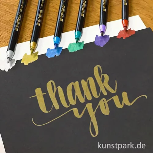 Artikelbild 3 des Artikels “edding 1340 Brushpen - Metallic “