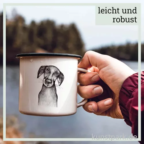 Artikelbild 3 des Artikels “Emailletasse - Jürgen, 500 ml “