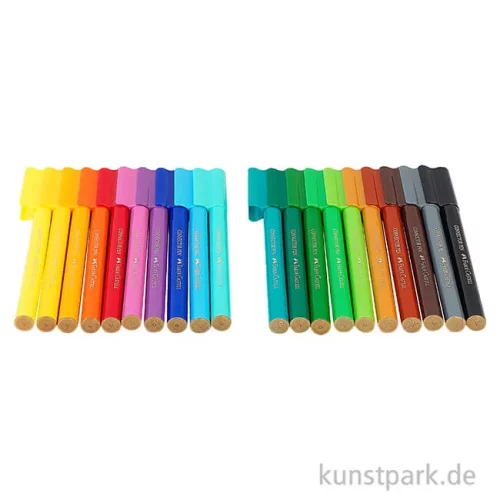 Artikelbild 3 des Artikels “Faber-Castell CONNECTOR Filzstifte, 20er Box, Dino “