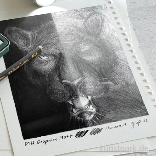 Artikelbild 3 des Artikels “Faber-Castell PITT Graphite Matt - 6 Stifte im Metalletui “