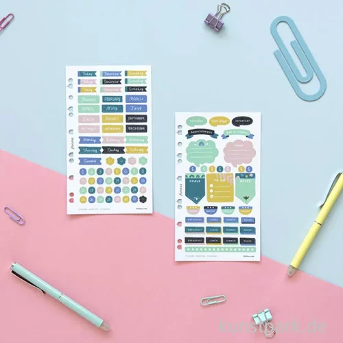 Artikelbild 3 des Artikels “FILOFAX Sticker - Everyday Planning, 6 Stickerbögen “