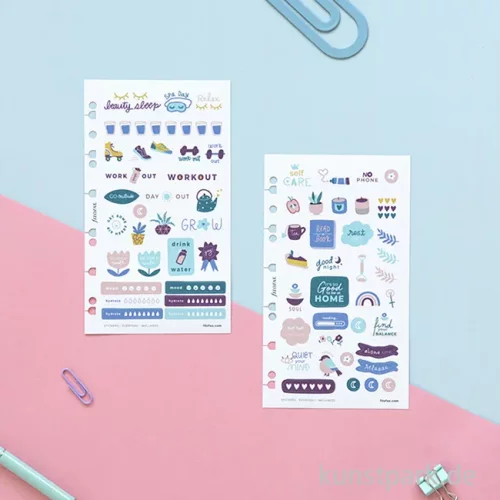Artikelbild 3 des Artikels “FILOFAX Sticker - Everyday Wellness, 6 Stickerbögen “