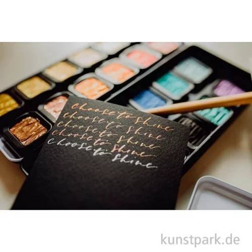 Artikelbild 3 des Artikels “FINETEC Perlglanzfarben in 24er Metallkasten - Colourful Essential “