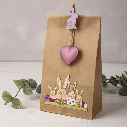 Artikelbild 3 des Artikels “Furnierholz Osterhasen + Freunde, Natur, 3,9-8,8 cm, 14 Stück “