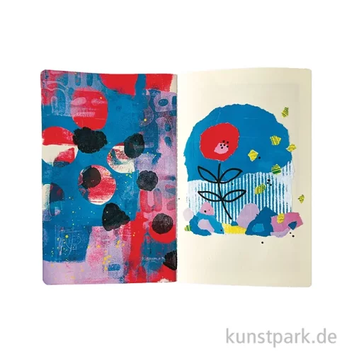 Artikelbild 3 des Artikels “Gelli Arts - Journal Printing Set mit viel Zubehör “