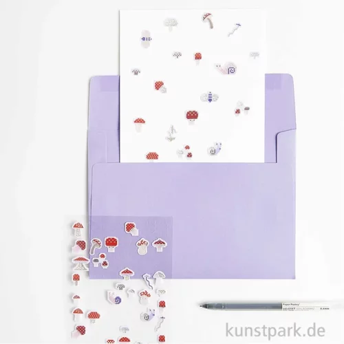 Artikelbild 3 des Artikels “Gelsticker - Shrooom, Pixel, 63 Aufkleber “