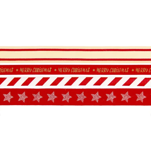 Artikelbild 3 des Artikels “Geschenkband Set - Advent Advent, Rot, 4 x 2 m “