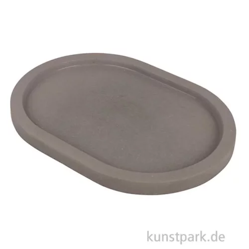 Artikelbild 3 des Artikels “Gießform - Dekoplatte Oval, 24,5 x 18 x 2 cm “
