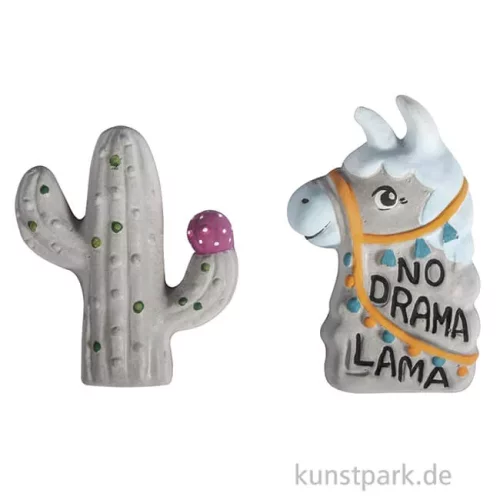 Artikelbild 3 des Artikels “Gießform - Lamas, 6 Motive, 5-8,5 x 6,7-8 cm “