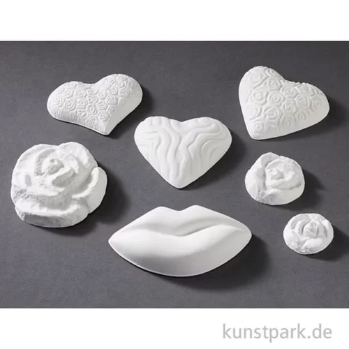 Artikelbild 3 des Artikels “Gießform - Seife, Herz, Rosen, Kuss “