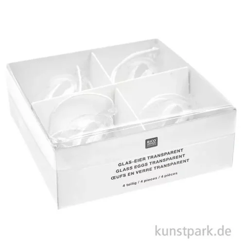 Artikelbild 3 des Artikels “Glas Eier Klar, 4-teilig “