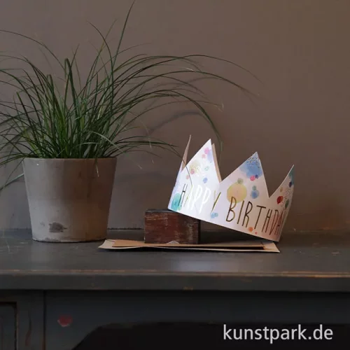 Artikelbild 3 des Artikels “Good old friends - Krönchenkarte, Happy Birthday “
